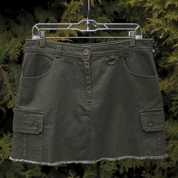 Wild Fable Dresses & Skirts - Wild Fable Military Green Mini Skirt